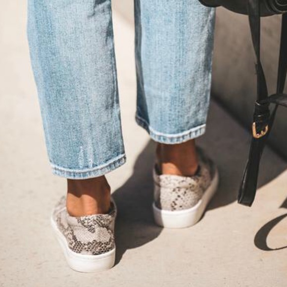 Snake skin slip on sneaker - Picture 5 of 6